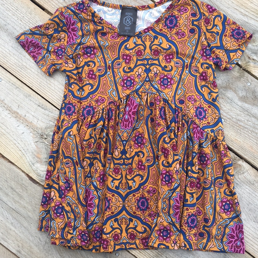 Girls Agnes & Dora Top Size M